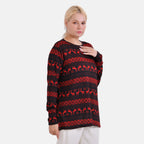La Marey Jersey Top Size 8-20 - Black & Elk_7818446_3
