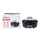 Homesmart 5L Multi Cooker with Steam Rack and Basket - Boil/Slow Cook,Steam, Roast, Grill_7818487