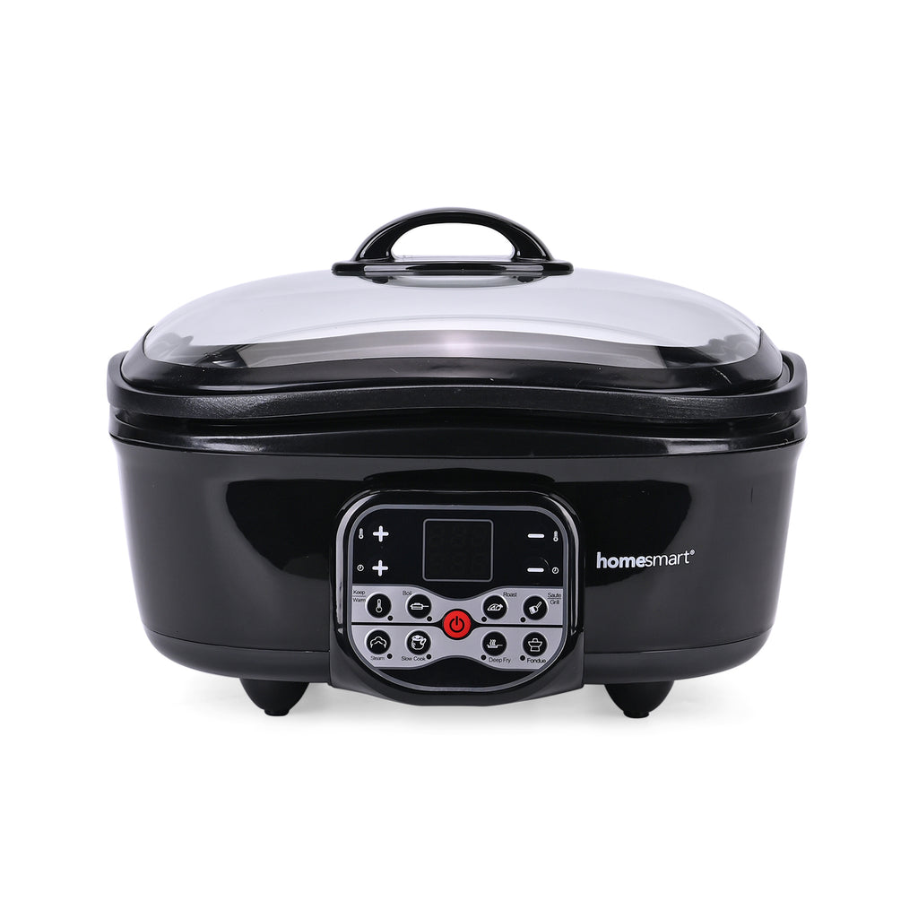 Homesmart 5L Multi Cooker with Steam Rack and Basket - Boil/Slow Cook,Steam, Roast, Grill_7818487_1