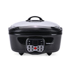 Homesmart 5L Multi Cooker with Steam Rack and Basket - Boil/Slow Cook,Steam, Roast, Grill_7818487_1