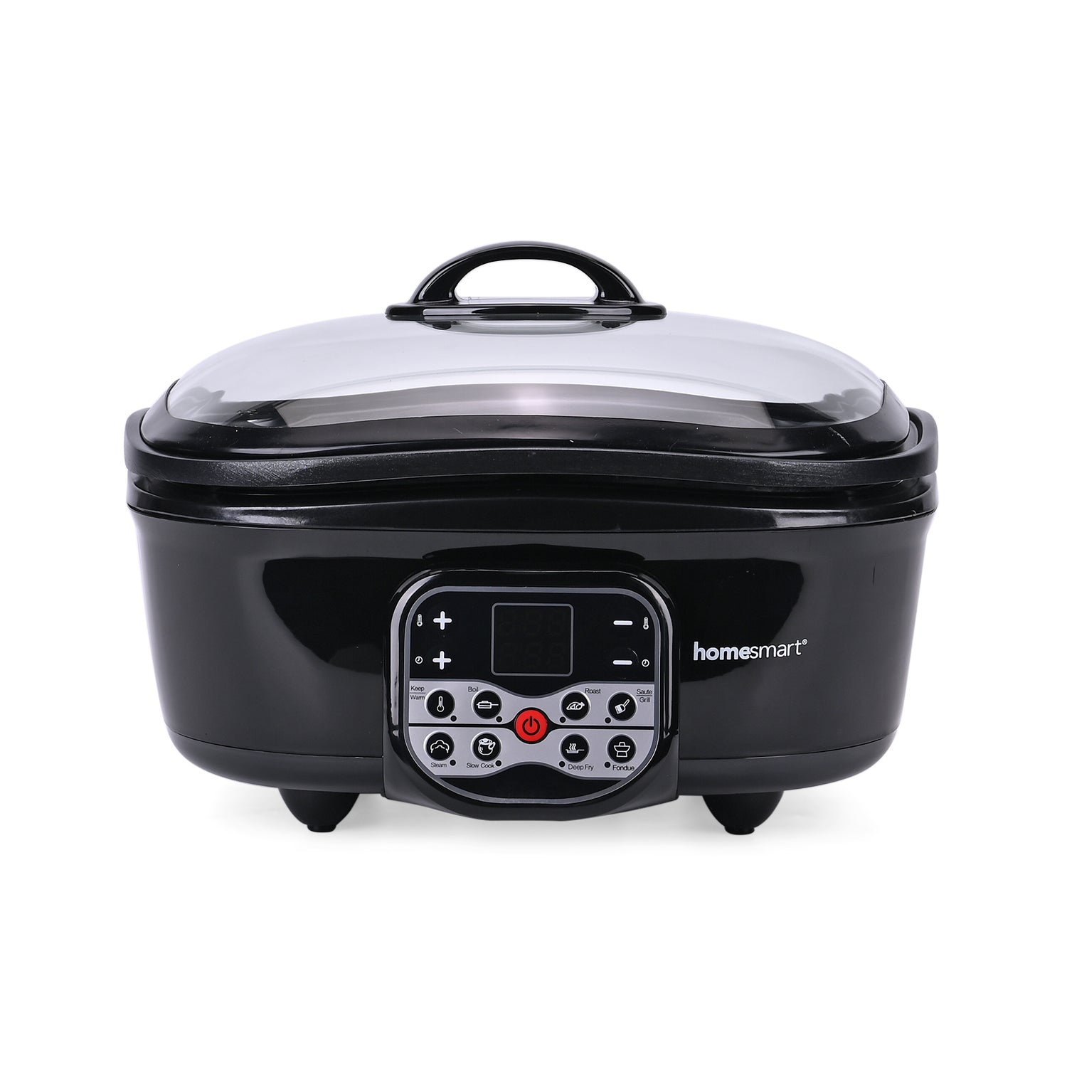 Homesmart 5L Multi Cooker with Steam Rack and Basket - Boil/Slow Cook,Steam, Roast, Grill 7818487 1