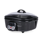 Homesmart 5L Multi Cooker with Steam Rack and Basket - Boil/Slow Cook,Steam, Roast, Grill_7818487_2