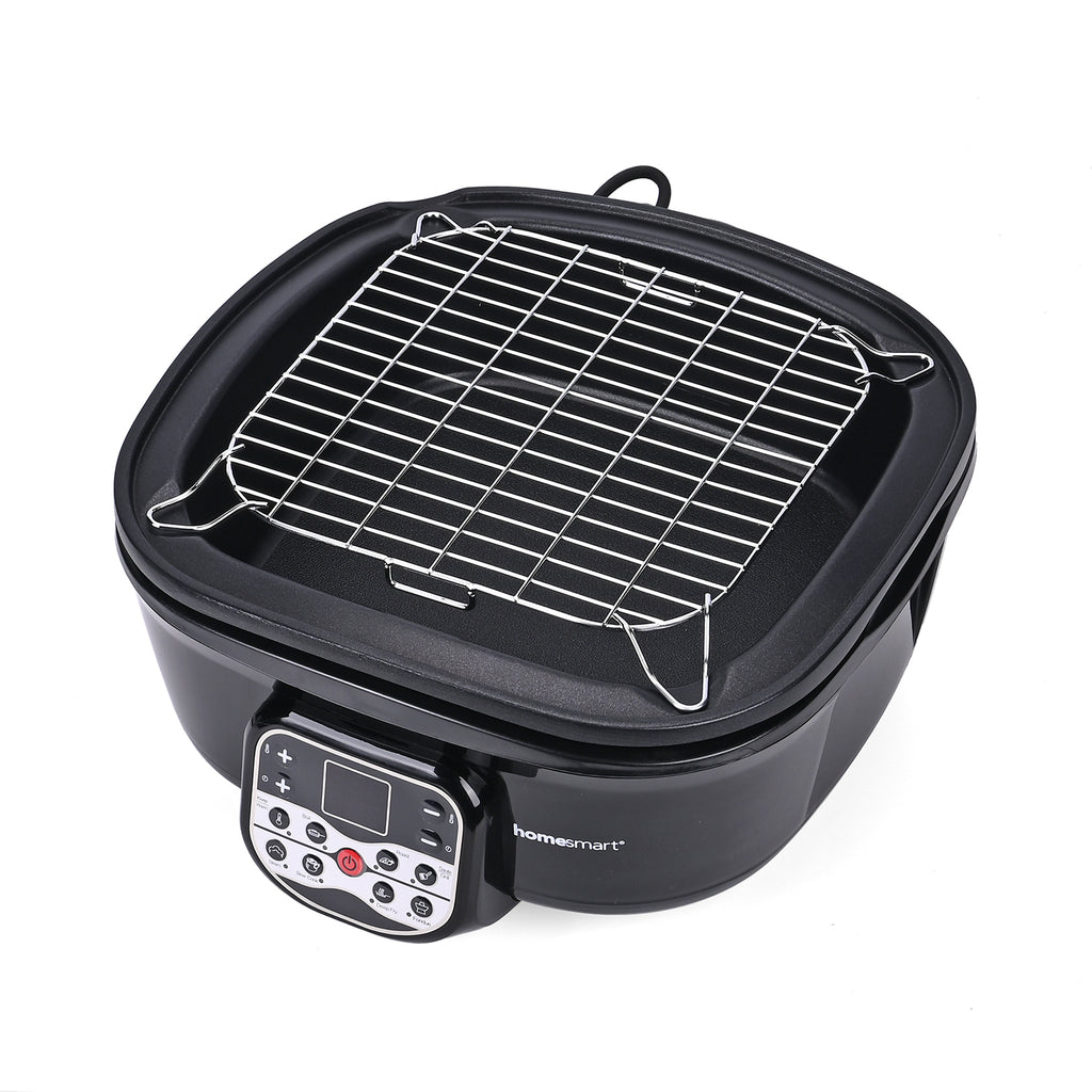 Homesmart 5L Multi Cooker with Steam Rack and Basket - Boil/Slow Cook,Steam, Roast, Grill_7818487_6
