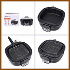 Homesmart 5L Multi Cooker with Steam Rack and Basket - Boil/Slow Cook,Steam, Roast, Grill_7818487