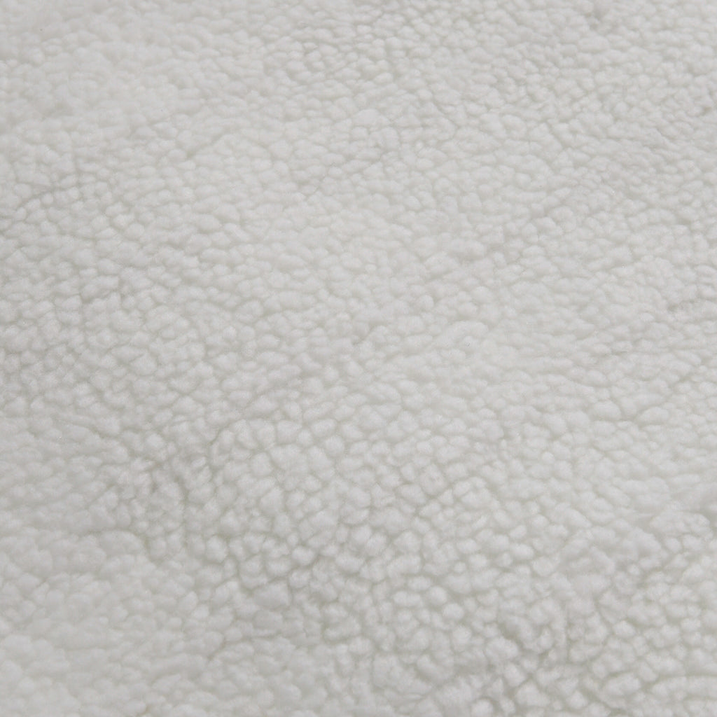 Luxury Sherpa Electric Heated Blanket Topper - Dual Controller, Quad Zone, 6 Temp Settings (200x160 cm) - White_7819280_7