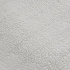 Luxury Sherpa Electric Heated Blanket Topper - Dual Controller, Quad Zone, 6 Temp Settings (200x160 cm) - White_7819280_7