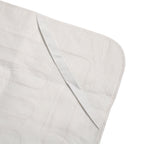 Luxury Sherpa Electric Heated Blanket Topper - Dual Controller, Quad Zone, 6 Temp Settings (190x140 cm)  - White_7819282_8
