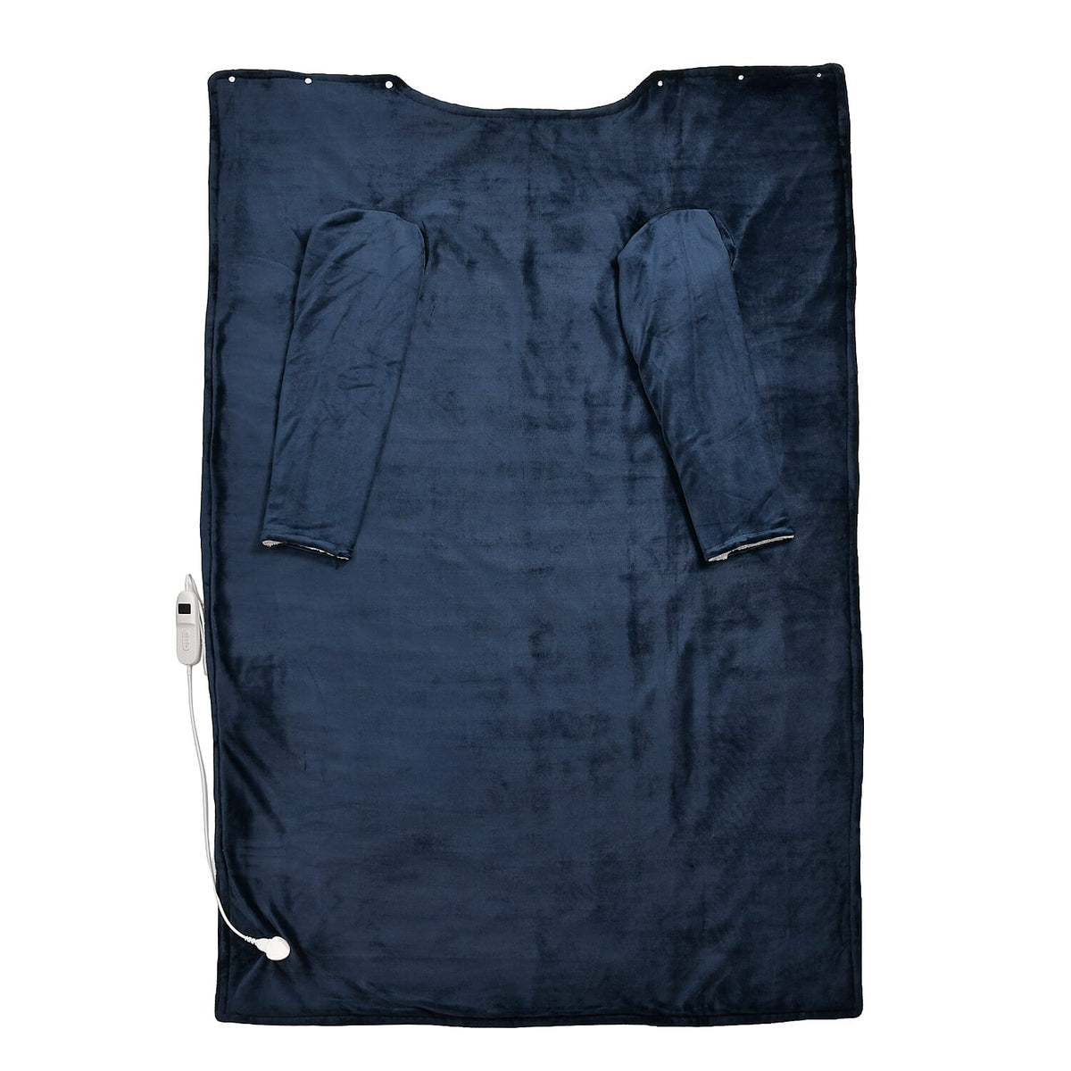 Double-Layer Electric Heated Blanket with Sleeves 7819286 0