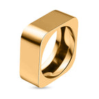 Maestro Collection - 9K Yellow Gold Square Ring