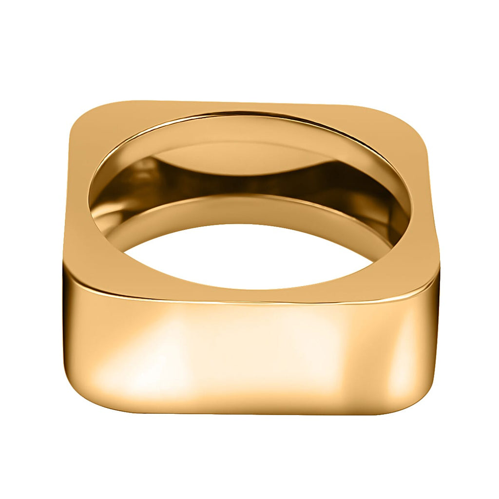 Maestro Collection - 9K Yellow Gold Square Ring