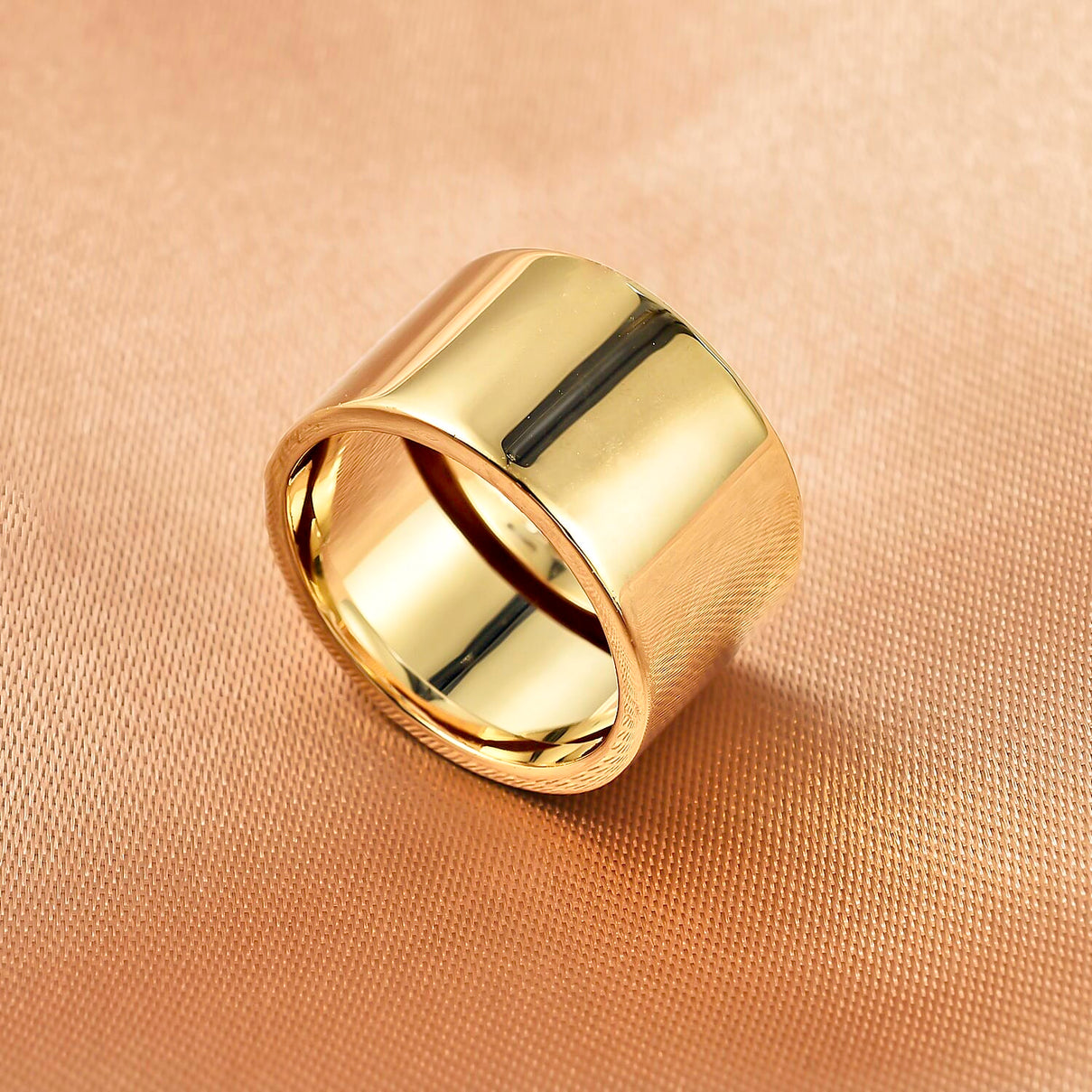 JCK Vegas Closeout - Designer-Inspired 9K Yellow Gold Band Ring 7819636 1