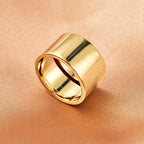 Italian Gold Collection - Designer Inspired 9K Yellow Gold Ring