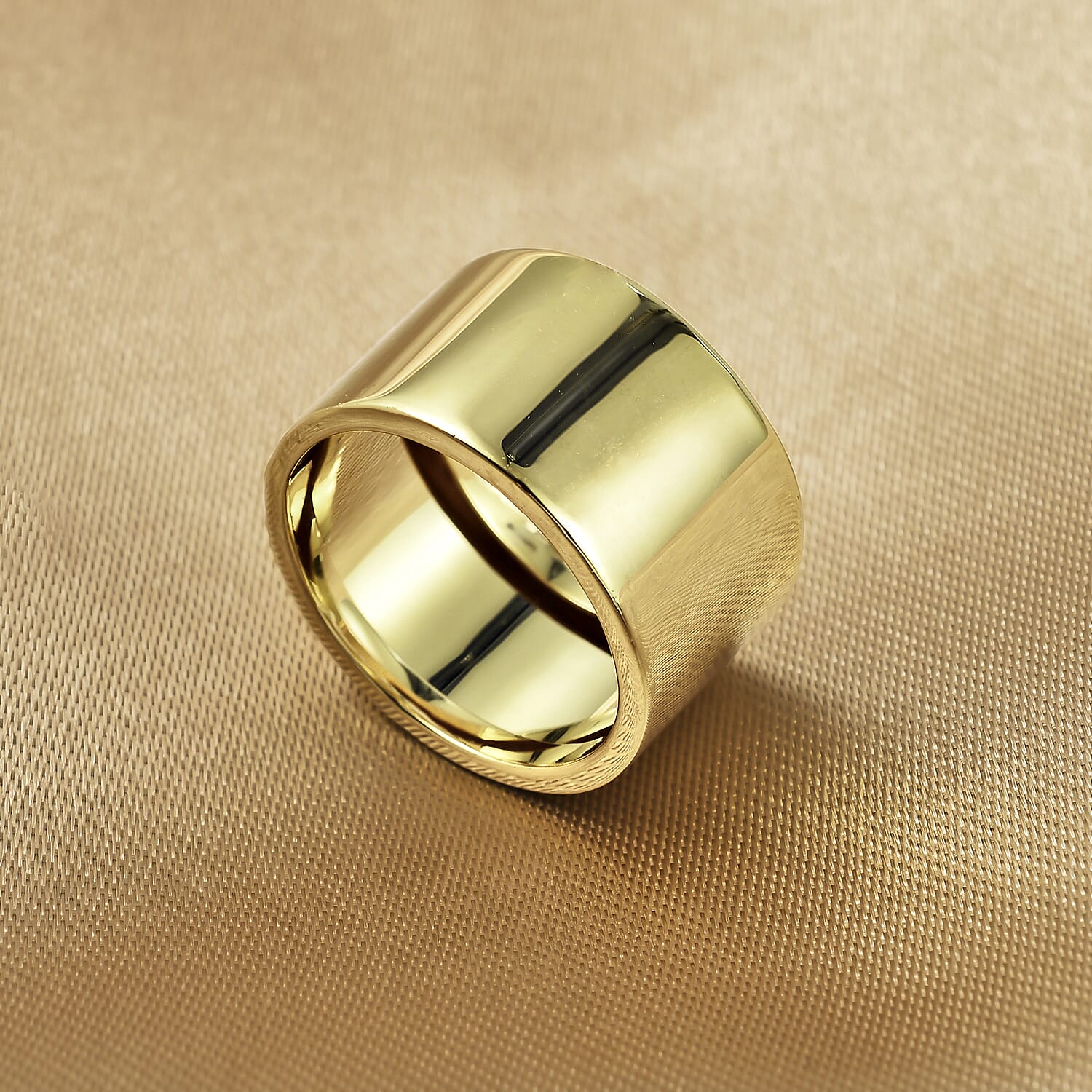 JCK Vegas Closeout - Designer-Inspired 9K Yellow Gold Band Ring 7819636 1