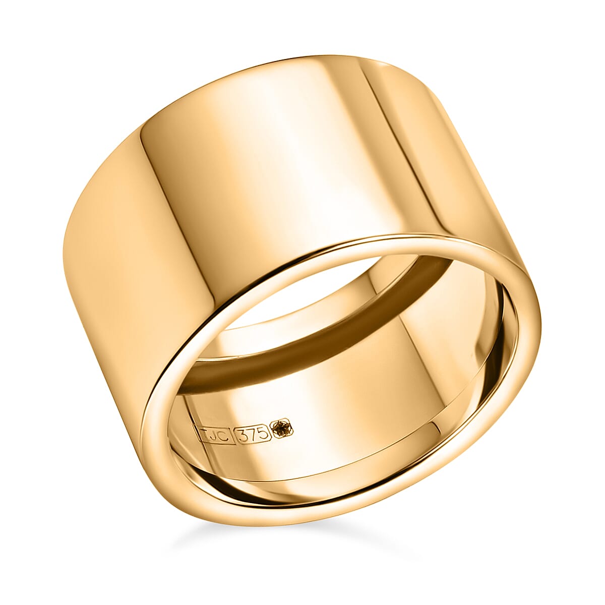 JCK Vegas Closeout - Designer-Inspired 9K Yellow Gold Band Ring 7819636 2