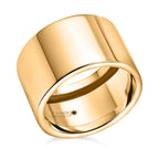 Italian Gold Collection - Designer Inspired 9K Yellow Gold Ring