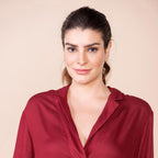 TAMSY 100% Viscose Top (Size 14) - Maroon_7819912_5