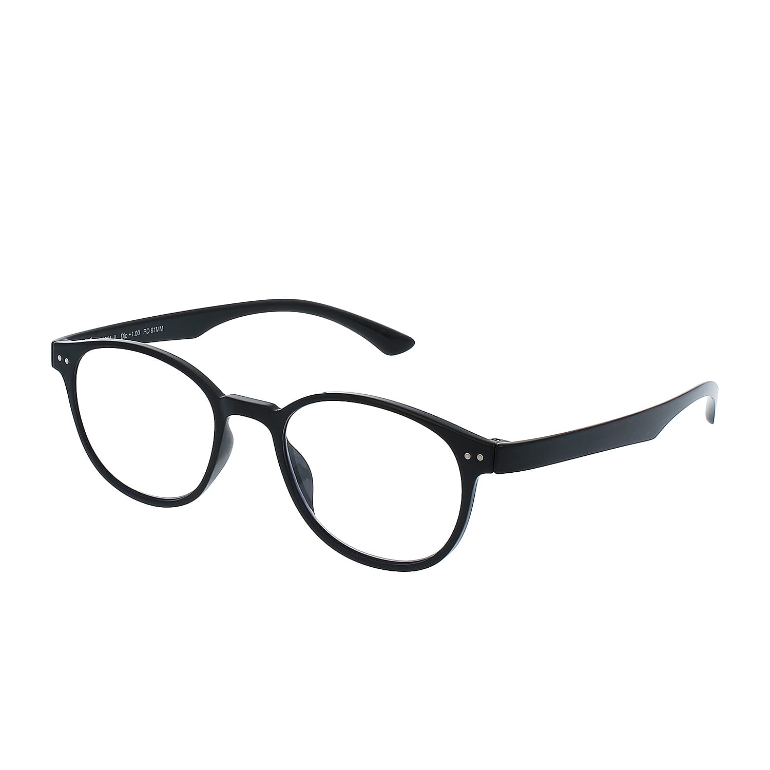 SWISS MADE Blue Light Reading Glass with UV 400 Protection - Black (Power - 3) V32526248 0