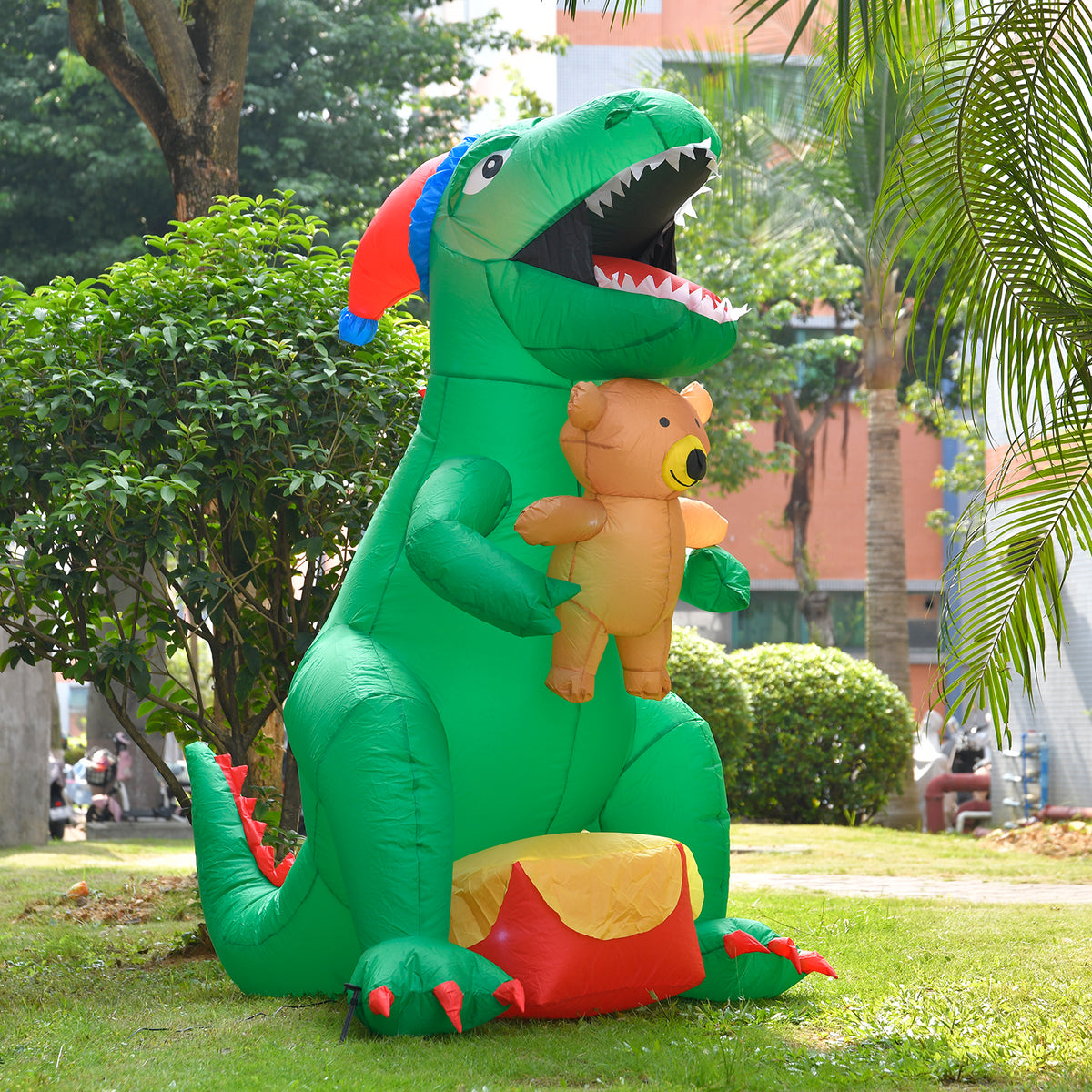 Christmas Inflatable Outdoor Decoration with LED Lights 7827233 7