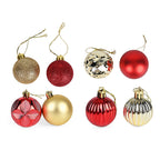 Set of 87 Christmas Balls; Mini multi-colour Christmas decorative hanging balls_7827667