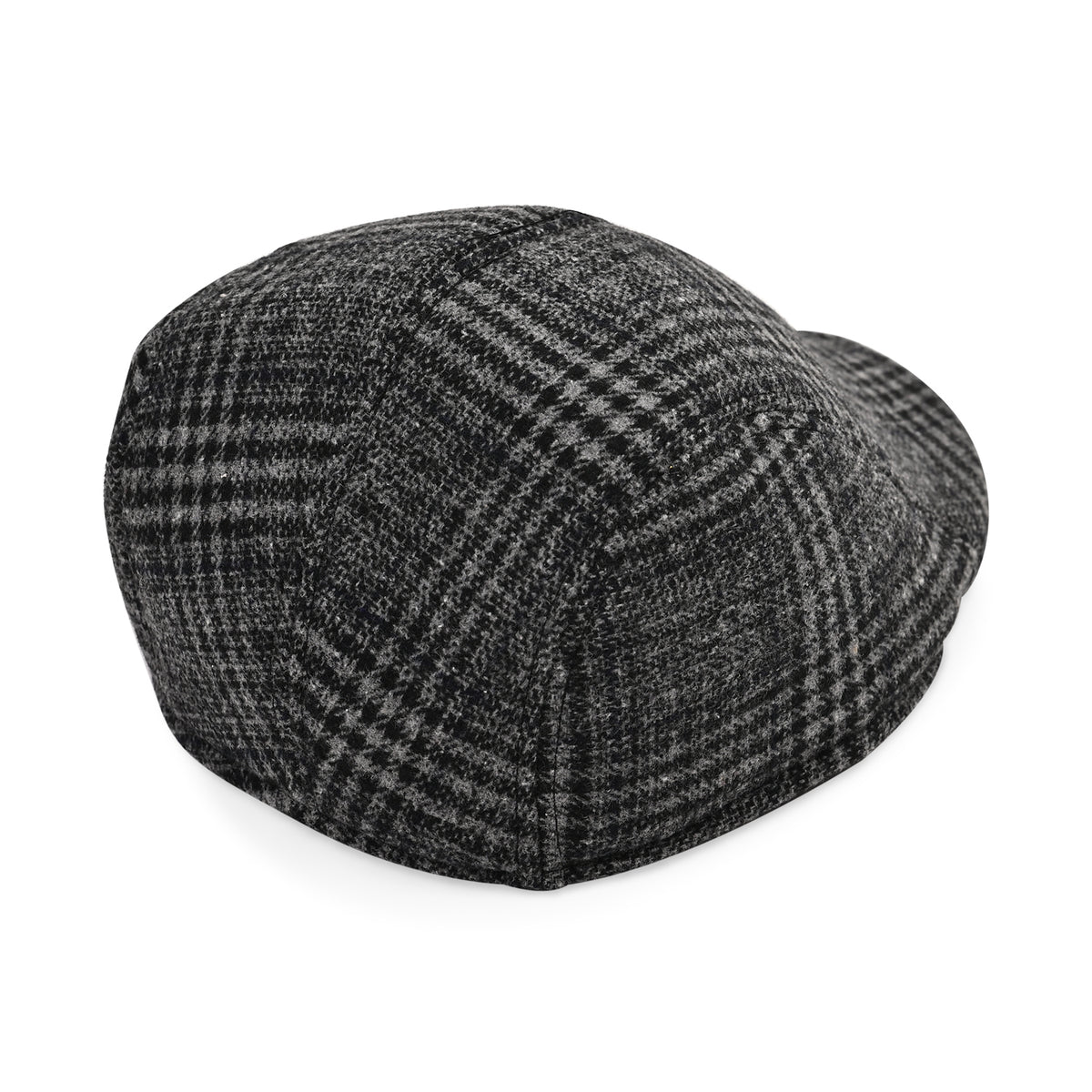 Snapback Vintage Checked Flat Cap (57 cm) - Dark Grey V32516269 5