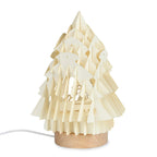 3D Paper Tree Lamp with Merry Christmas - White_7828757_3