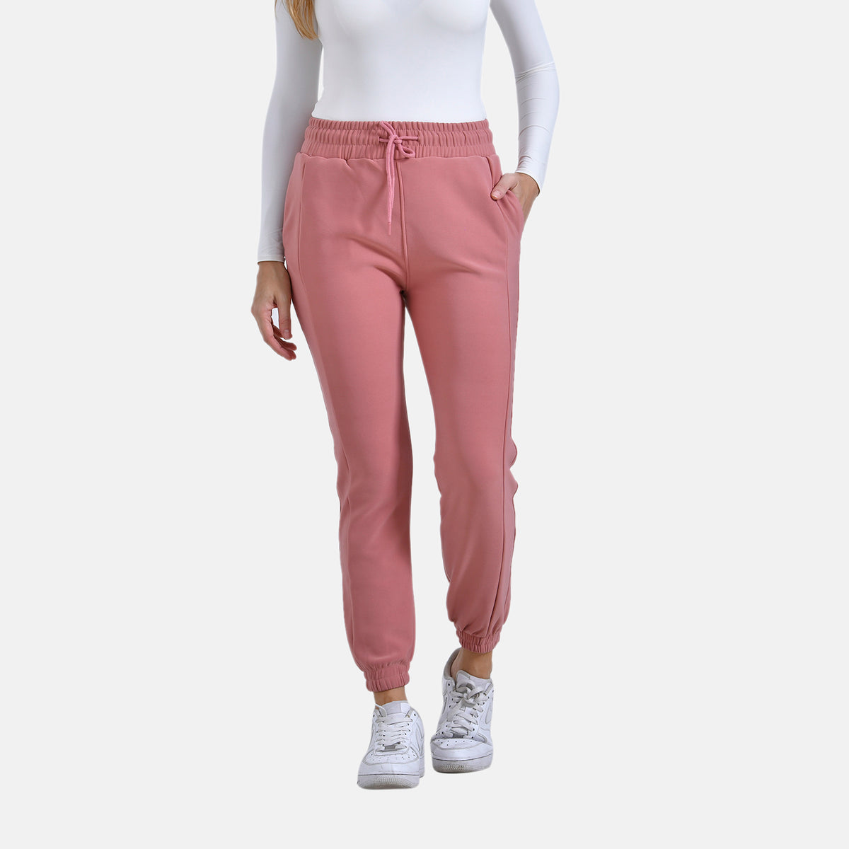 La Marey Casual Elasticated Joggers (Size 20 to 22) - Pink V32566318 0