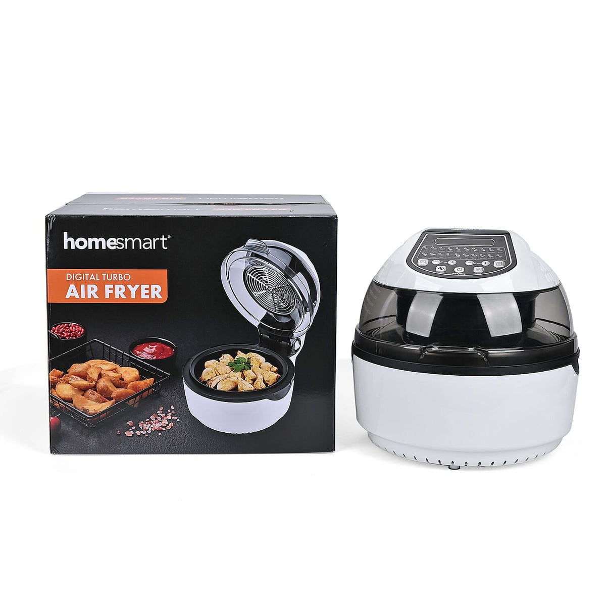 Homesmart Fryer (Size 1x1 cm) - Black White &amp; Black White 7832084 7