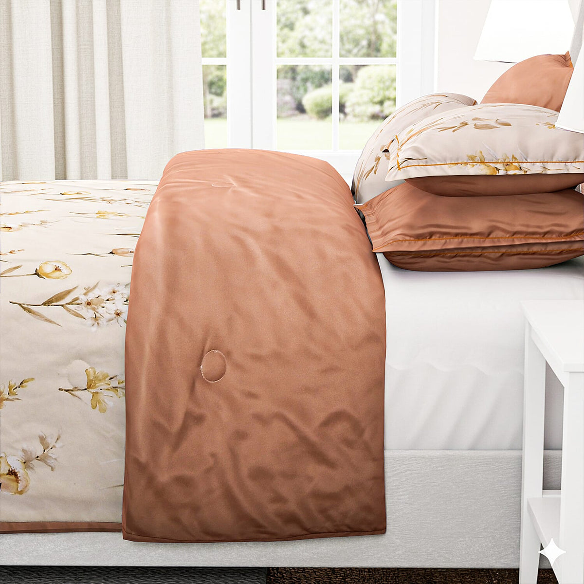 4 Seasons Luxury Bedding Collection - Down Alternative Comforter Quilt With Silk Touch and Matching Pillowcases (King Size) 7832125 2