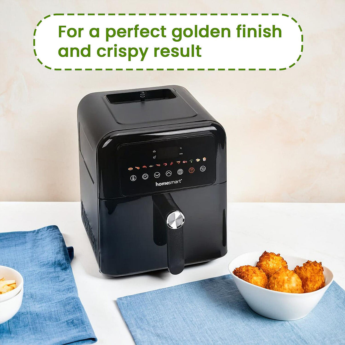 Homesmart 6L Digital Air Fryer with Window Display 7832132 6