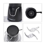 Homesmart Multi - function blender with 2ltr Glass Bowl and 2 Speeds