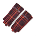 Winter Fashion Must Have - Designer Inspiration - CASHMERE Blend Gloves - Wine Red_7833569