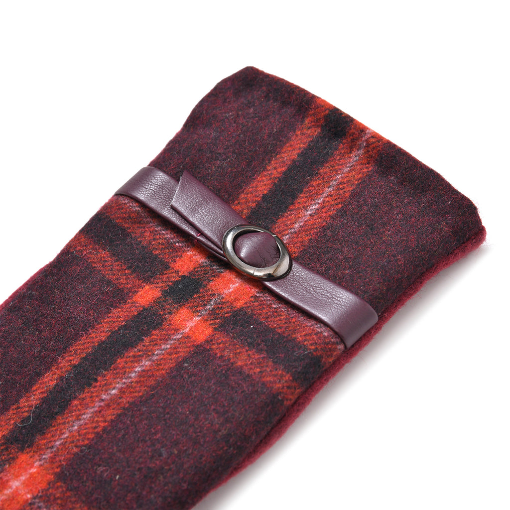 Winter Fashion Must Have - Designer Inspiration - CASHMERE Blend Gloves - Wine Red_7833569_5