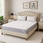 Bamboo Cooling Memory Foam Mattress Topper (Size 200x180 cm)