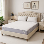 Bamboo Cooling Memory Foam Mattress Topper (Size 200x180 cm)_7839052