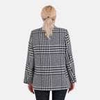 La Marey Plaid Suit Blazer (Size 16 to 18) - Black_7839435_1
