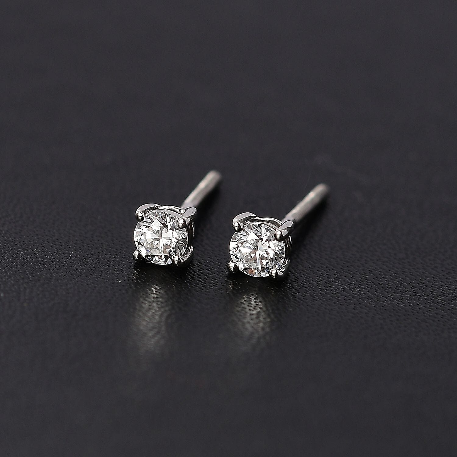 RHAPSODY 950 Platinum Stud Earring with IGI Certified VS/E-F Diamond 0.25 Ct. 7839816 2