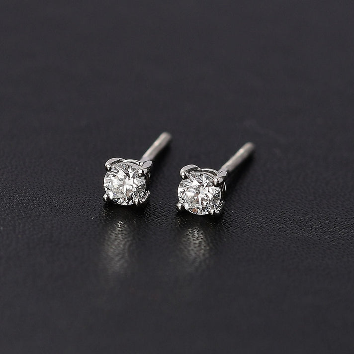 RHAPSODY 950 Platinum Stud Earring with IGI Certified VS/E-F Diamond 0.25 Ct. 7839816 2