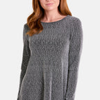 Nova of London Lurex Diamante Swing Dress (Size 12 to 14) - Silver_7840600