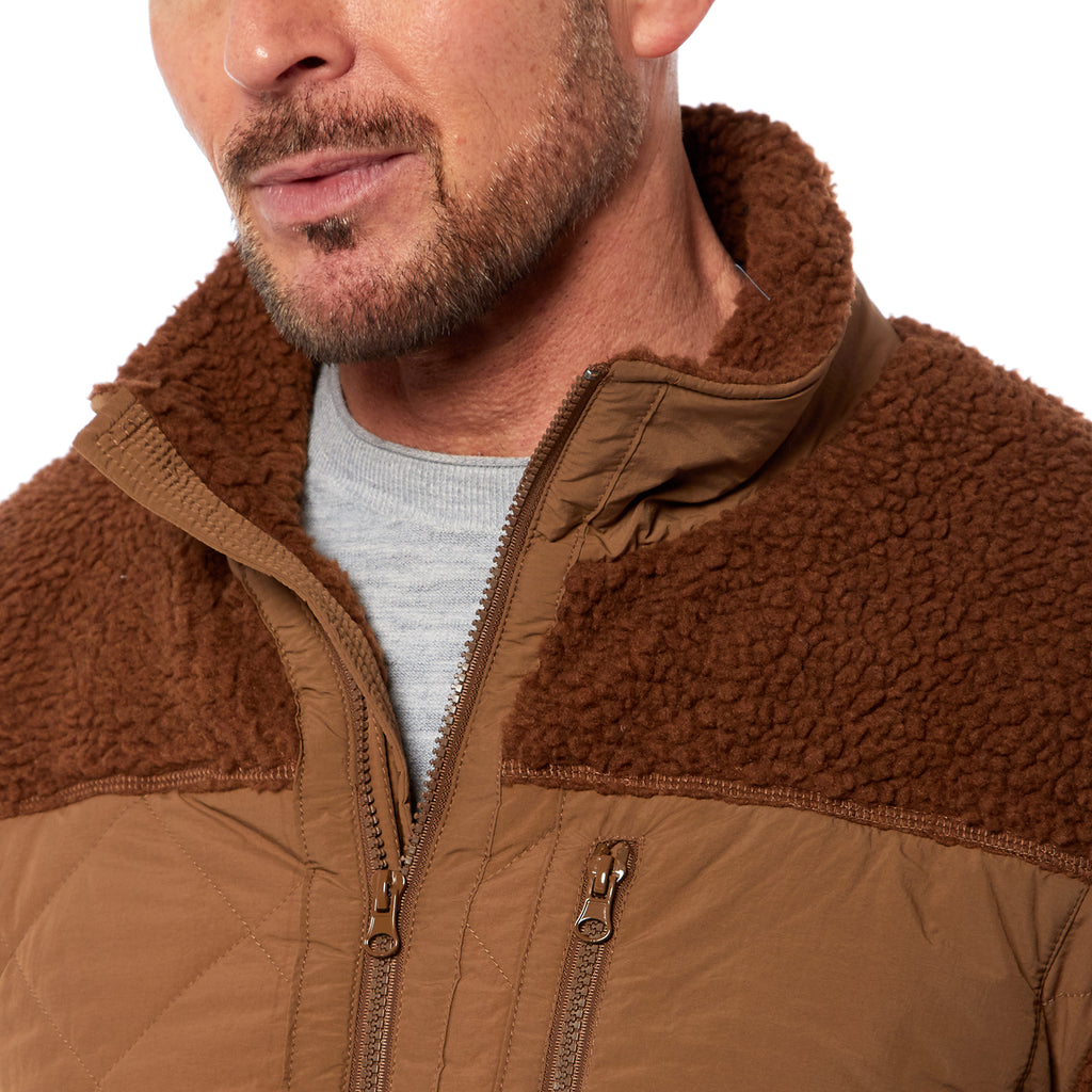 Teddy Fleece Jacket (Size Xl) - Tan_7840728_5