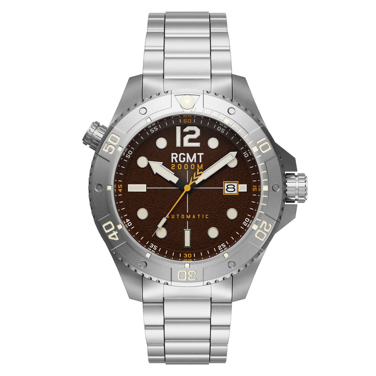 RGMT Demolition Automatic Mens Japanese Automatic Brown Watch 7840812 0