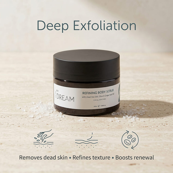 Dead Sea Dream Refining Body Scrub-250ml 7841234 2