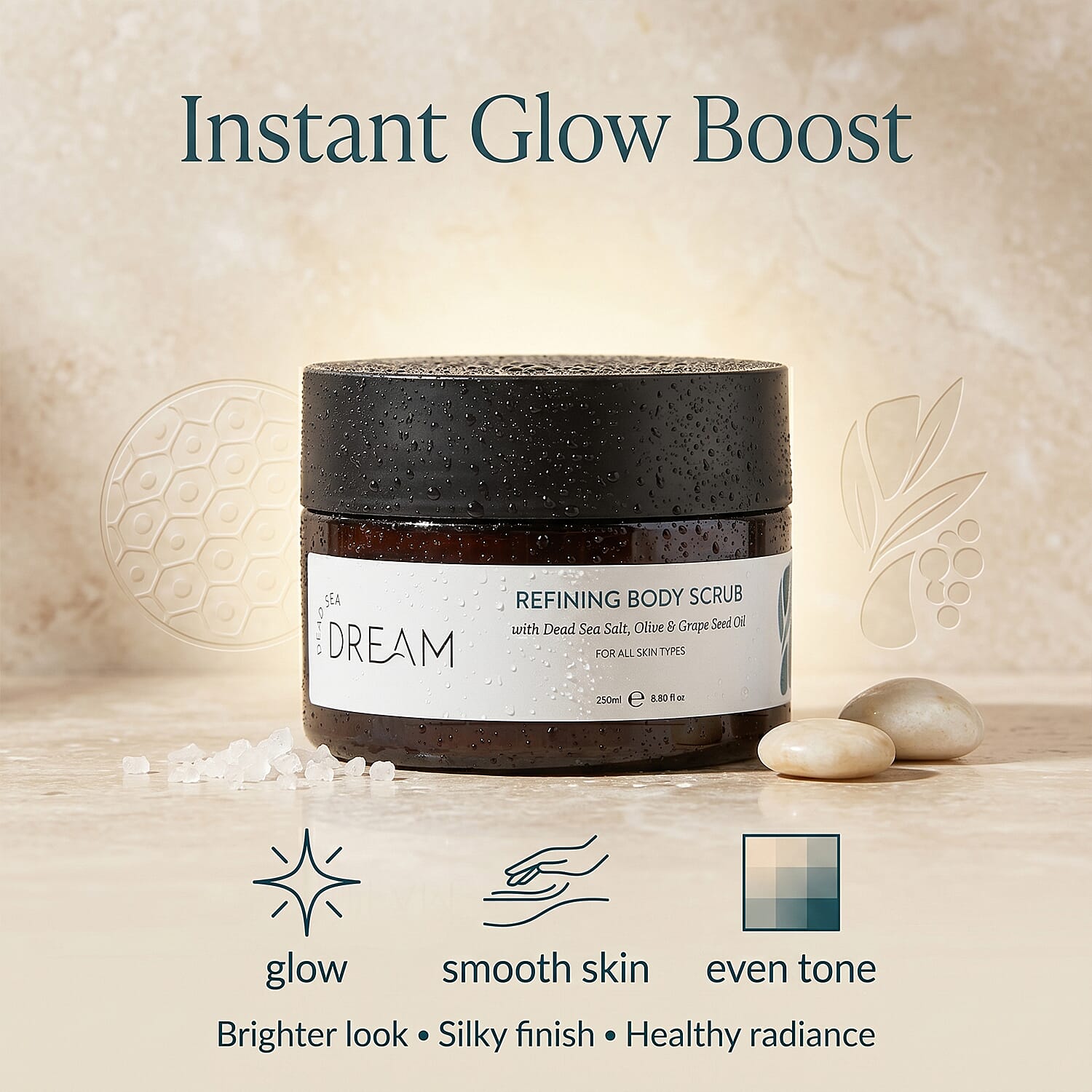 Dead Sea Dream Refining Body Scrub-250ml 7841234 2