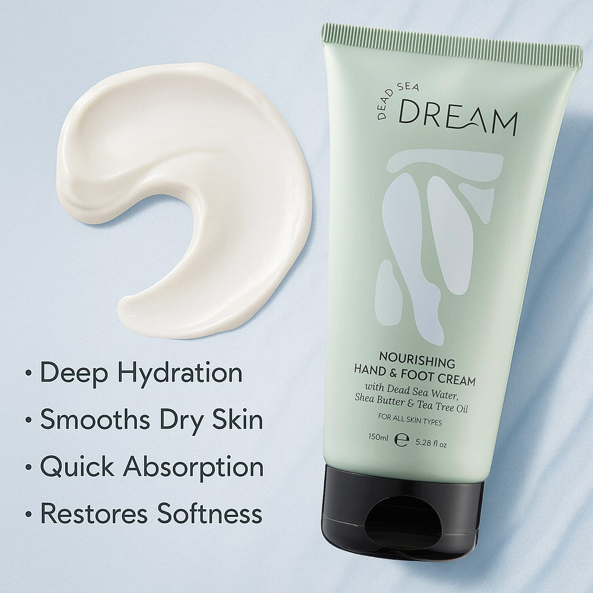 Dead Sea Dream Nourishing Hand and Foot Cream - 150ml 7841250 1