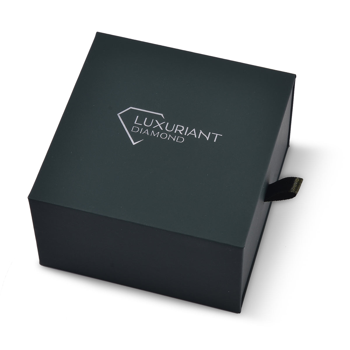 LED Ring Box and Silver Cloth (Size 6.6x6.1x4.5 cm) - Green 7841304 7