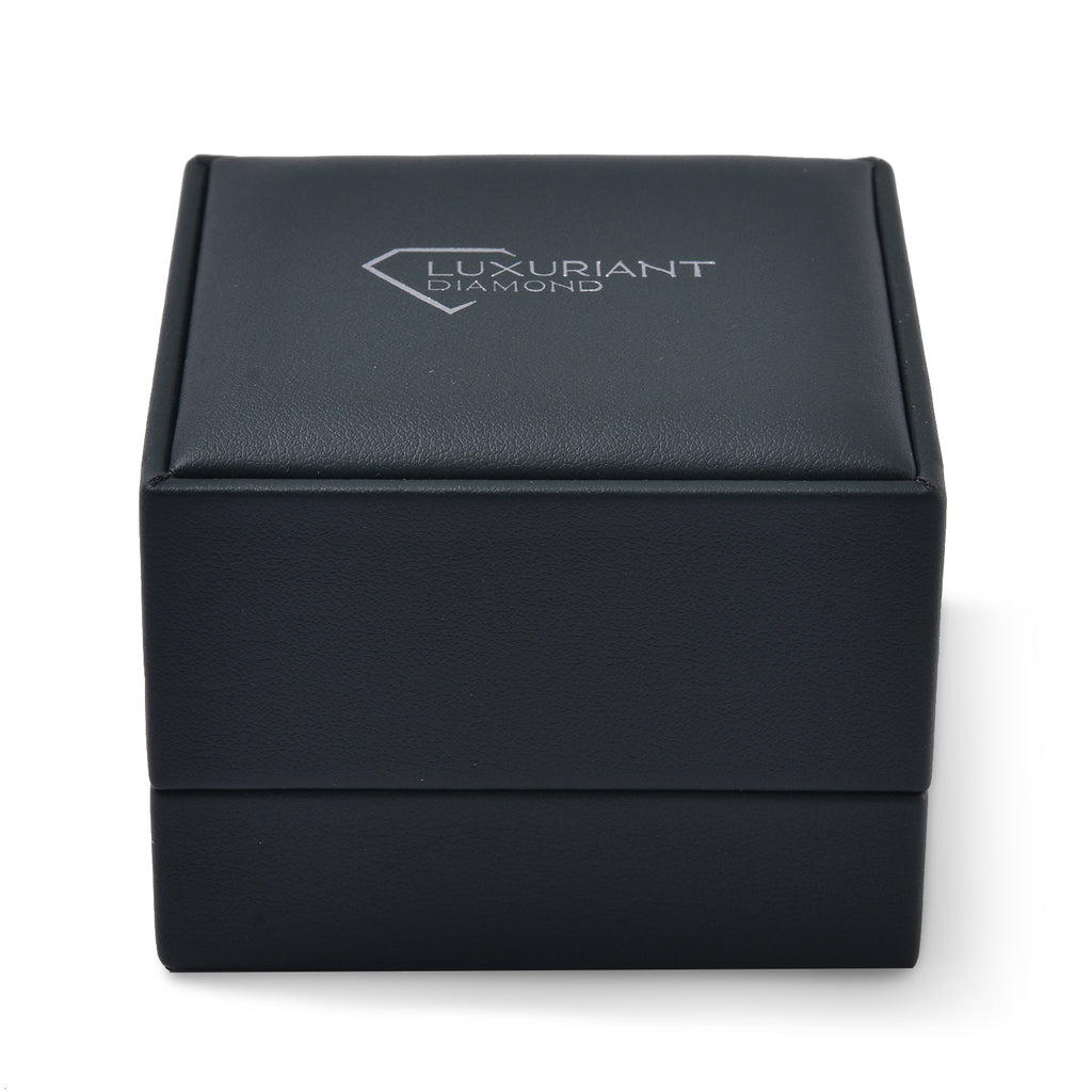 Luxuriant Jewellery Box Set - LED Ring Box, Pouch, and Cleaning Cloth - Green_7841308