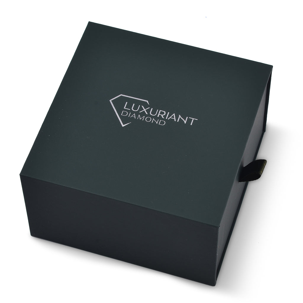 Luxuriant Jewellery Box Set - LED Ring Box, Pouch, and Cleaning Cloth - Green_7841308_6