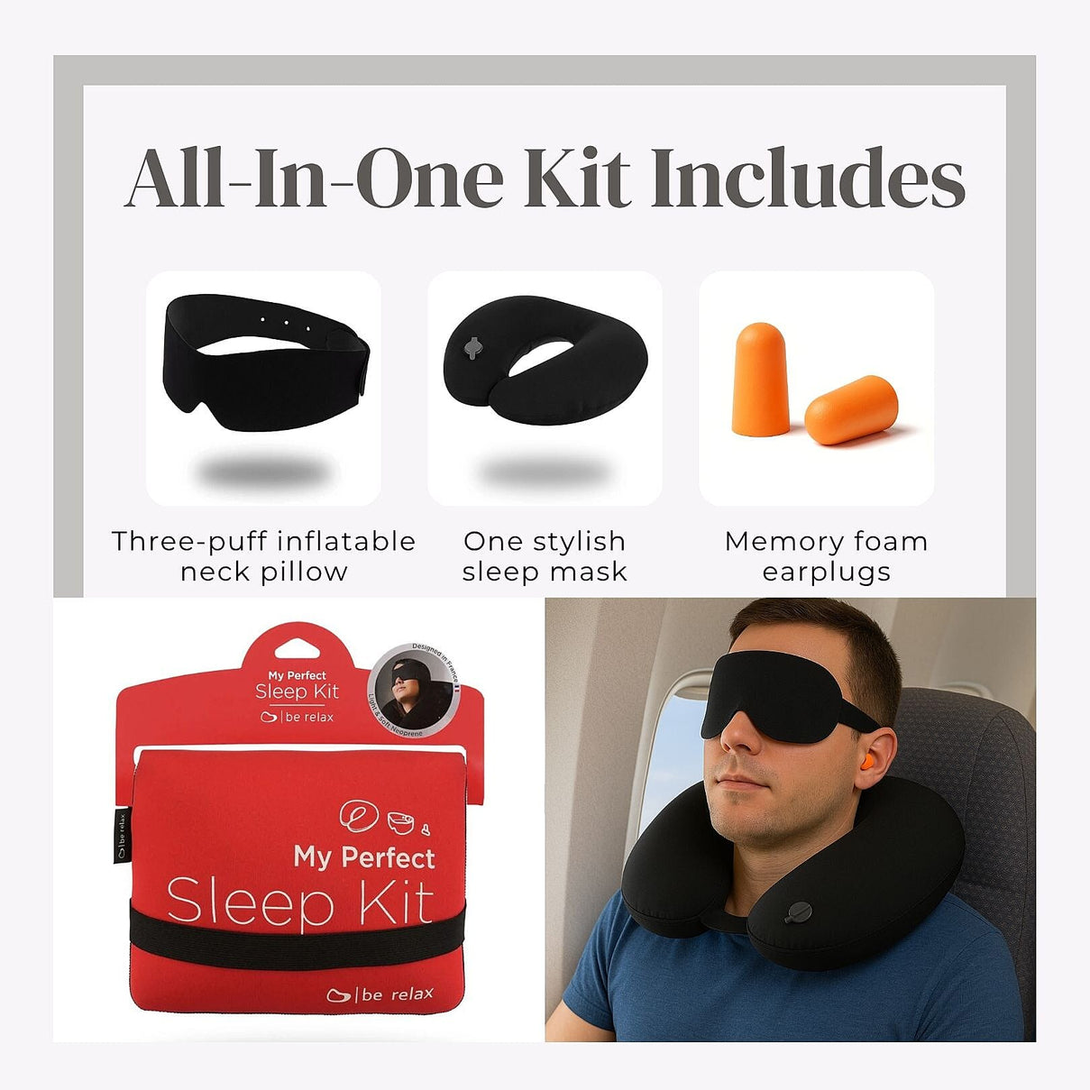 Be Relax: My Perfect Sleep Kit All In One - 7842449 1