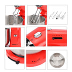 Multi-purpose Stand Mixer with 3.5L Capacity- Red_7843903_6
