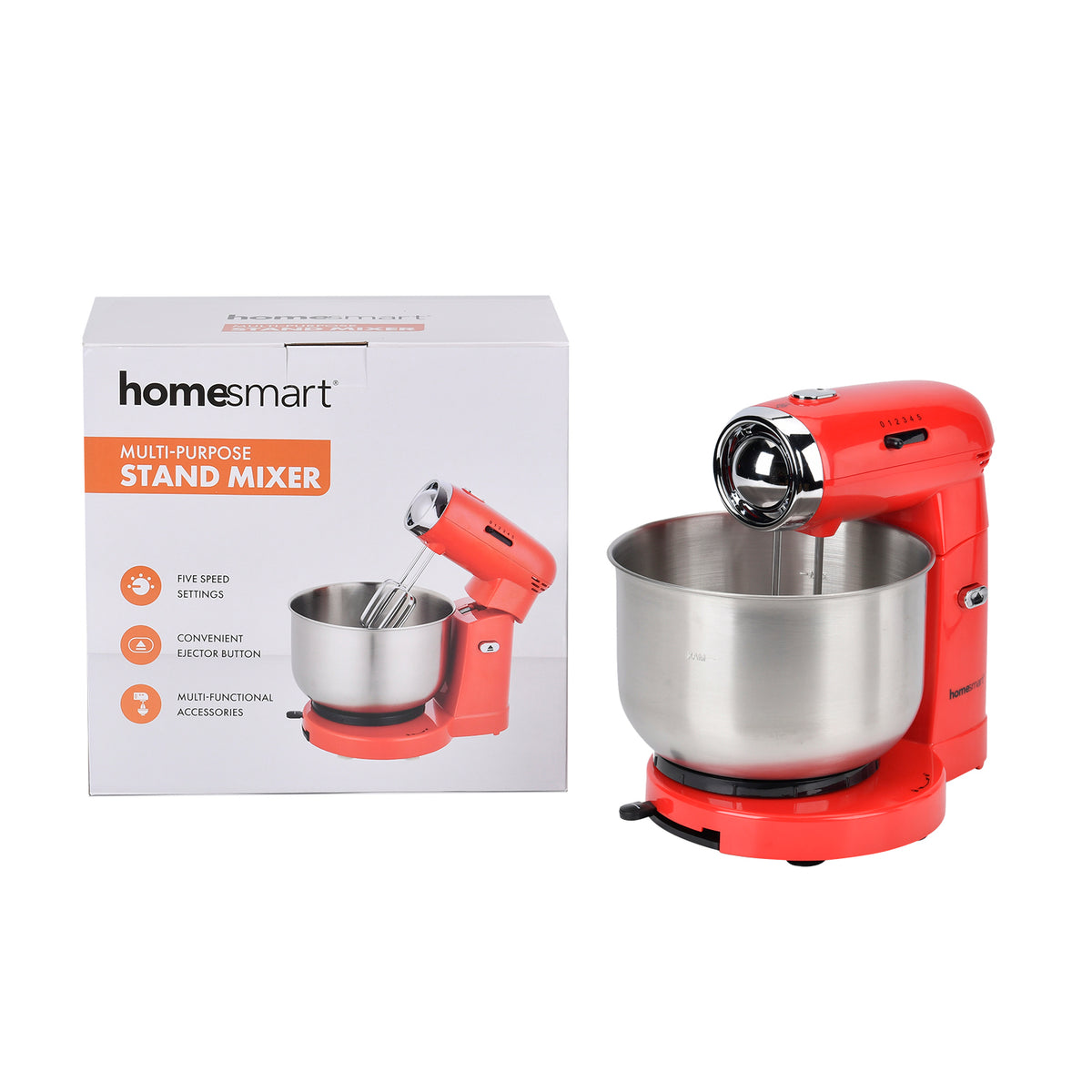 Homesmart 5-Speed Stand Mixer with 3.5L Stainless Steel Bowl V32538790 8