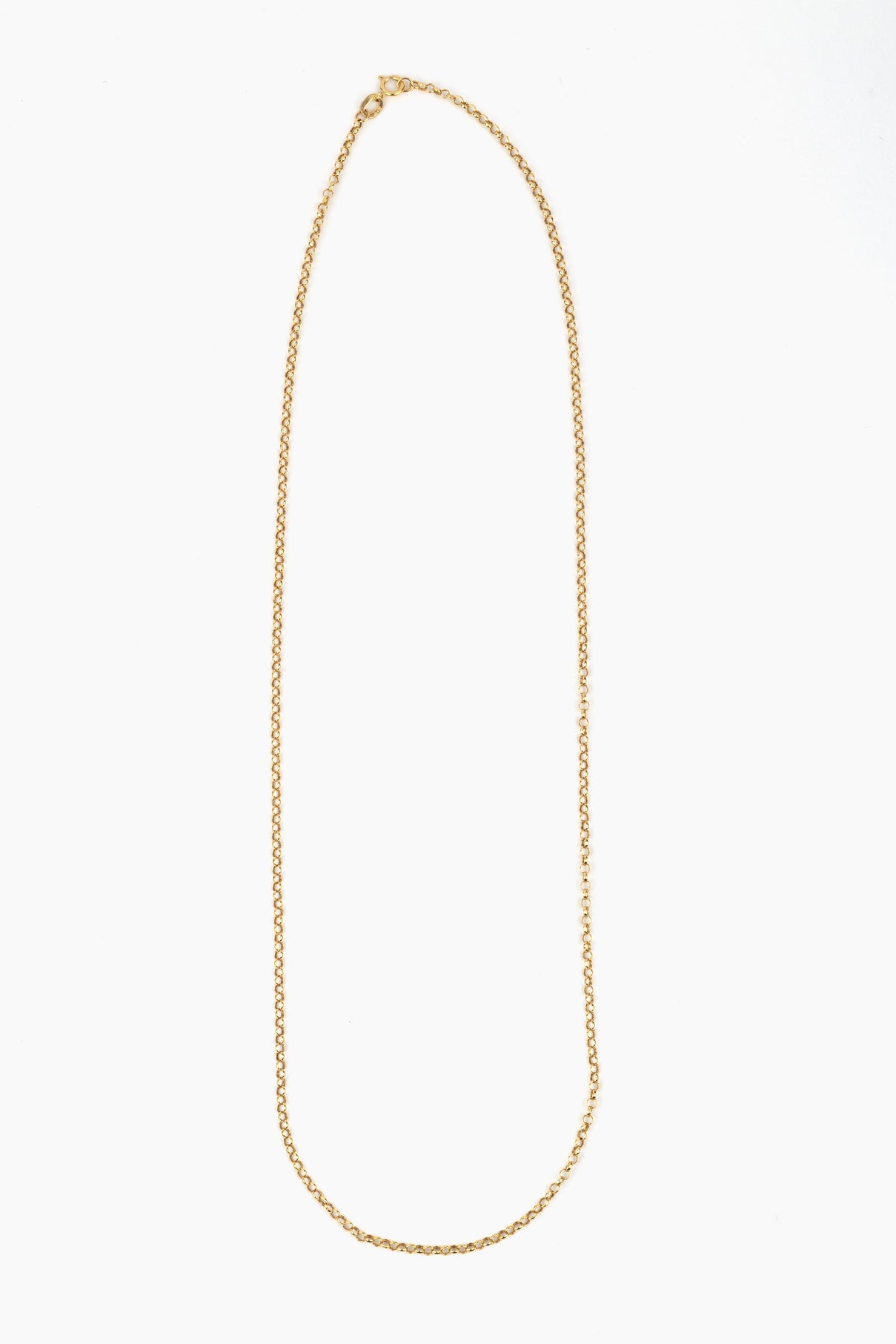 BIGGEST 9K Yellow Gold Belcher Necklace With Spring Clasp (Size - 18) 7844798 0